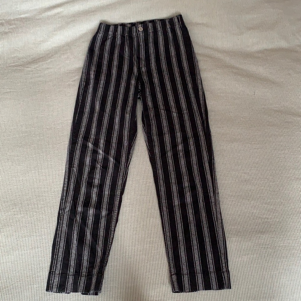 Brandy melville pinstriped pants
